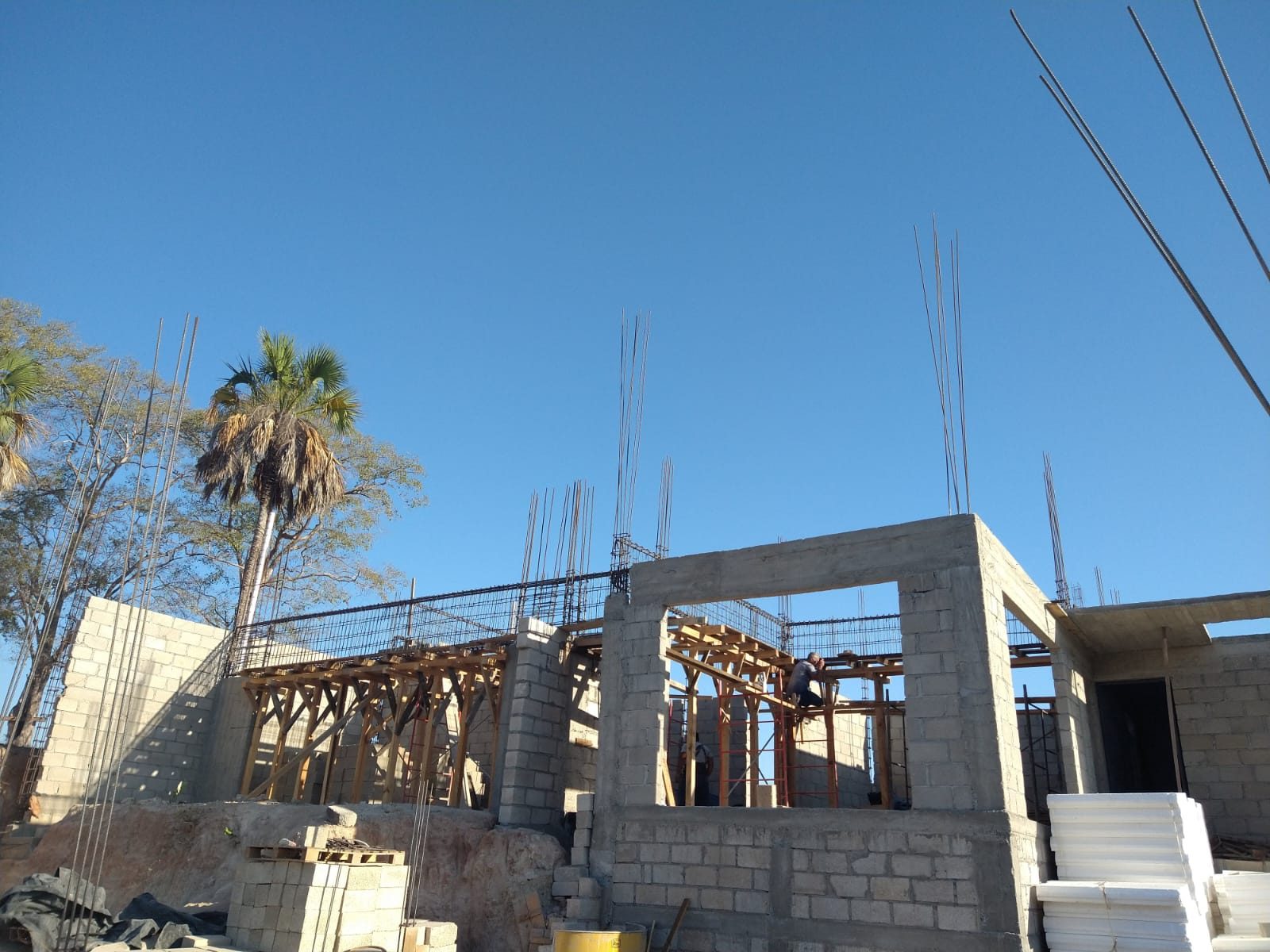 Construcción residencial — obra de Construmark en Puerto Vallarta